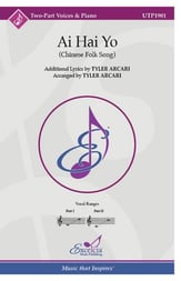 Ai Hai Yo Two-Part choral sheet music cover